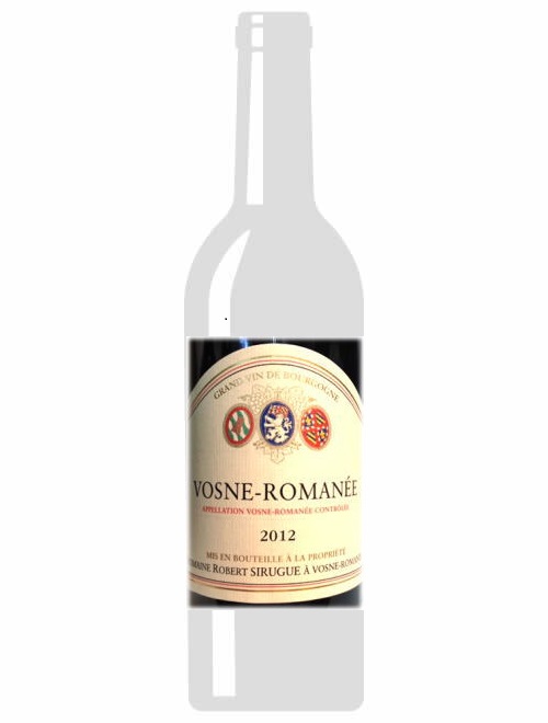 ヴォーヌ・ロマネ2012 ドメーヌ・ロベール・シリュグ