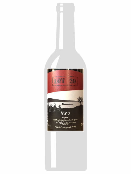 VDTロッソ・グレゲット・ロット・ヴェンティ2015レ・コステ