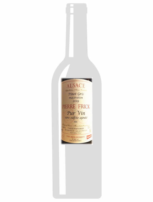 アルザス・ピノ・グリ・マセラシオン2019 ピエール・フリック