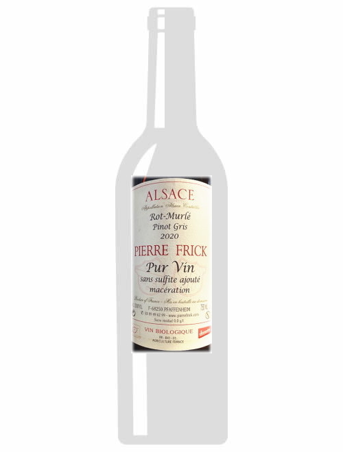 アルザス・ピノグリ・マセラシオン・ロット・ミュルレ2020 ピエール・フリック